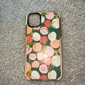 Casetify Regular iPhone 11 PEACHES PHONE CASE